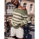 Aerie Real Soft® Ruffle Boxer Short - Heather Frost