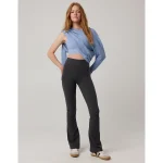 OFFLINE By Aerie The Hugger High Waisted Bootcut Legging - Smoked Gray