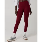 OFFLINE By Aerie The Hugger High Waisted Legging - Deep Cherry