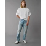 AE EasyFlex Athletic Straight Jean - Faded Light
