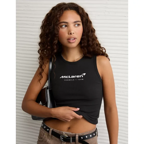 AE McLaren Graphic Tank Top - Black