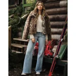 AE Stretch High-Waisted Flare Jean - Light Wash