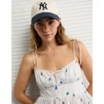 AE Tie Strap Corset Tank Top - Blue