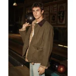 AE Waxed Canvas Jacket - Olive