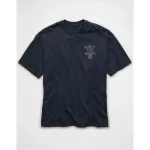 AE x Tru Kolors Manifest Your Mindset Graphic T-Shirt - Rich Navy
