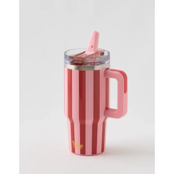 Darling Effect Lifestyle Flip Straw Tumbler 20 oz - Bright Pink