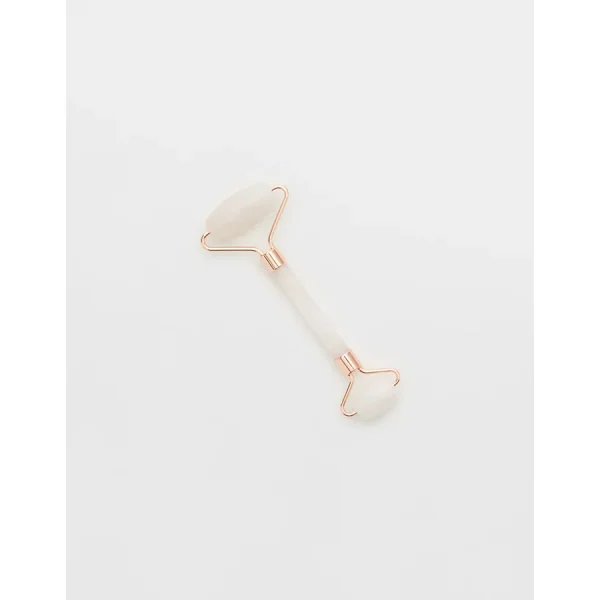 Kitsch Rose Quartz Roller - Rose Gold