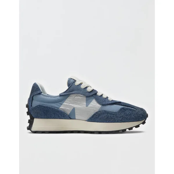 New Balance Men's 327 Suede Panel Sneaker - Indigo