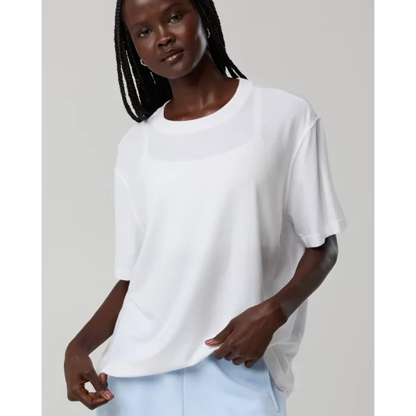 OFFLINE By Aerie Let's Stretch Oversized T-Shirt - White