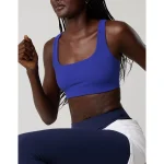 OFFLINE By Aerie Real Me XTRA Ribbed Classic Sports Bra - Deep Cobalt