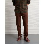 AE EasyFlex +TENCEL™ Fibers Slim Straight Jean - Chocolate