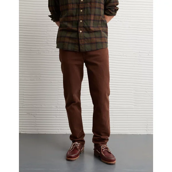 AE EasyFlex +TENCEL™ Fibers Slim Straight Jean - Chocolate