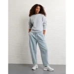 AE Everyday Luxe Barrel Sweatpant - Powder Blue
