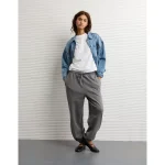 AE Everyday Luxe Jogger - Charcoal Heather Gray