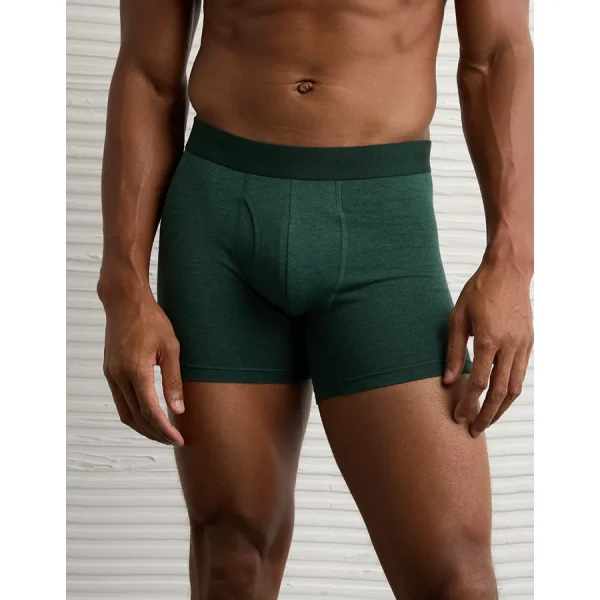 AEO Men's 4.5" Classic Boxer Brief - Pine