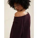 Aerie Bistro Sweater - Cool Berry
