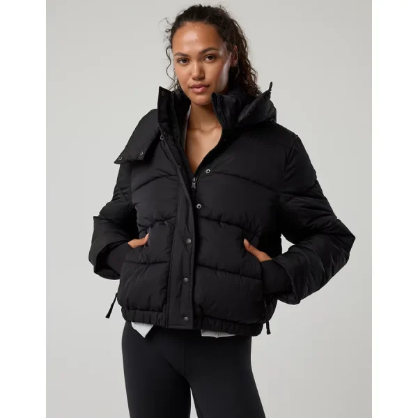 OFFLINE By Aerie Puffer Jacket - True Black