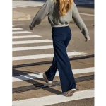 OFFLINE By Aerie Real Me XTRA High Waisted Trouser - Royal Navy