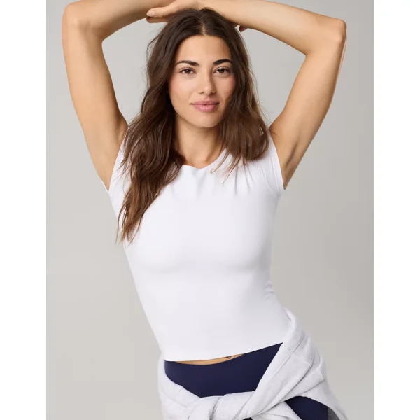 OFFLINE By Aerie Real Me XTRA T-Shirt - White