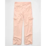 AE Low-Rise Cargo Straight Utility Pant - Beach Peach
