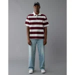 AE Rugby Polo Shirt - Burgundy