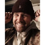 AE x Tru Kolors Double Layer Ribbed Beanie - Burgundy