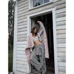 Aerie Street Flannel Trouser PJ - Shell Gray