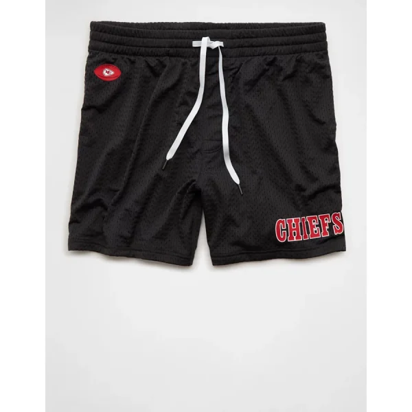 NFL Kansas City Chiefs 6" Mesh Lounge Short - Red