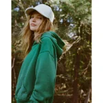 OFFLINE By Aerie Cloud Fleece Nylon Hoodie - Everglade