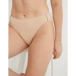 Slick Chicks Adaptive High Waisted Bikini Underwear - Beige