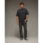 AE 24/7 AirFlex+ Temp Tech Athletic Straight Jean - Dusted Slate