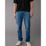 AE AirFlex+ Relaxed Straight Jean - Medium Indigo