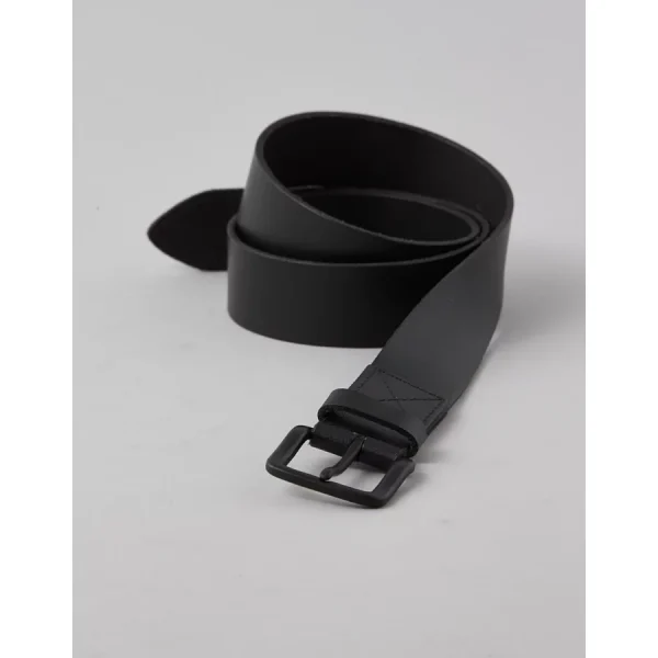 AEO Leather Belt - Black