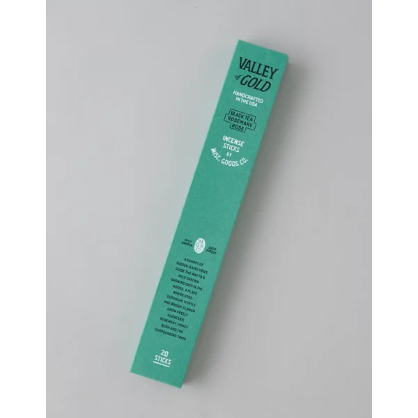 Misc. Goods Co. Valley of Gold Incense Sticks - Teal