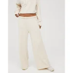 OFFLINE By Aerie OTT Fleece Super Wide Leg Pant - Heather Frost