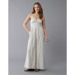 AE Catie Corset Jumpsuit - Cream