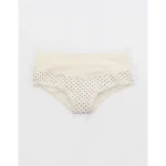 Superchill Vintage Lace Cotton Cheeky Underwear - Heather Frost