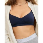 Superchill Wireless Balconette Bralette - Navy