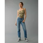 AE Daily Fave Tank Top - Camo Green